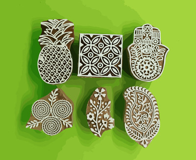 Reniq 600 Printing Blocks(Pack of 6)