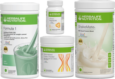 HERBALIFE Shake Paan Afresh Ginger Protein 200g Shakemate Protein Shake(1350 g, Paan, ginger)