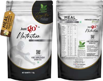 just go nutrition Meal Replacement | (IMPORTED INGREDIENTS) Whey Protein(1 kg, VINTAGE VANILLA)