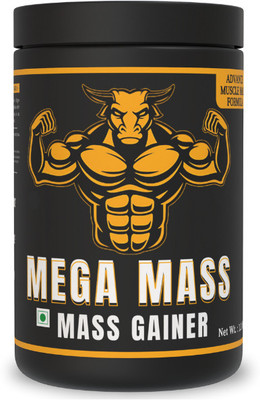 The Gromming Guru Mega Mass - Advance Gaining Formula | Easy Source of Weight-Gaining Calories | Weight Gainers/Mass Gainers(500 g, Chocolate)
