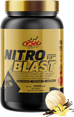YSN NUTRITION Nitro Blast Weight Gainers/Mass Gainers(1000 g, Vanilla)