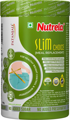 NUTRELA Slim Choice for Weight Loss Manegement, Boost Metabolism Protein Shake(400 g, Vanilla)