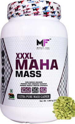 MUSCLE FABS XXXL MAHA MASS Weight Gainers/Mass Gainers(1.36 kg, ELACHI)