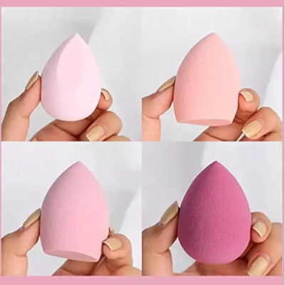 Awiclo Professional Beauty Blender Sponge 4pc with Storage Box