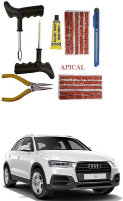 APICAL Car Tubeless Tyre Puncture Repair Kit For Audi Q3 Facelift Tubeless Tyre Puncture Repair Kit