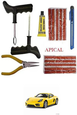APICAL Car Tubeless Tyre Puncture Repair Kit For Porsche Cayman Tubeless Tyre Puncture Repair Kit
