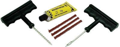 Gree9 Store Tubeless Tyre Puncture Kit, Tire Repair Tool Kit for Car, Bike, Scooty Pack of 1 Tubeless Tyre Puncture Repair Kit