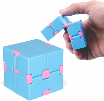 333MART Infinity Cube Fidget Toy Stress Relieving Fidgeting Game for Kids & Adult 3+ Age(1 Pieces)