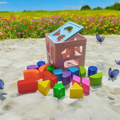 Dorytoys Puzzle Shape Box Toy for Toddlers(1 Pieces)