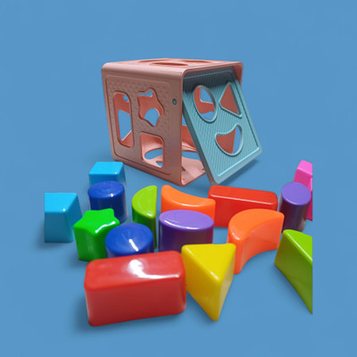 BHVMEY Toddler Shape Puzzle Cube Toy(1 Pieces)