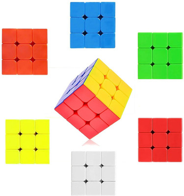AEXONIZ TOYS 3X3X3 SPEED CUBE HIGH STAYBILITY,SMOOTH SWING FOR FASTER MOVEMENT(1 MAGIC CUBE)(1 Pieces)