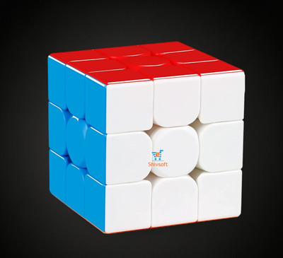 Ya Qi Li Speed Cube 3x3 High Speed Smooth Mooving Cube -11041(1 Pieces)