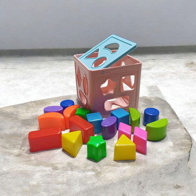 Dorytoys Interactive Cube for Sorting Shapes(1 Pieces)