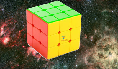 Shivsoft Speed Cube 3x3 High Speed Smooth Mooving Cube -11031(1 Pieces)