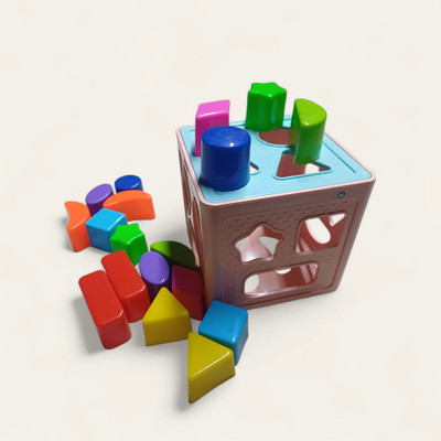 Dorytoys Shape Sorting Educational Box Toy(1 Pieces)