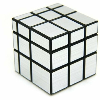 littlewish high speed cube of 3x3 silver mirror magic cube of pack of 1(1 Pieces)