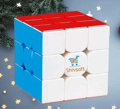 Ya Qi Li Speed Cube 3x3 High Speed Smooth Mooving Cube -11074fk1002(1 Pieces)