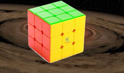 Shivsoft Speed Cube 3x3 High Speed Smooth Mooving Cube -11075(1 Pieces)