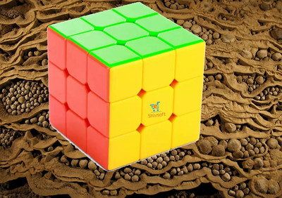 Ya Qi Li Speed Cube 3x3 High Speed Smooth Mooving Cube -11003(1 Pieces)