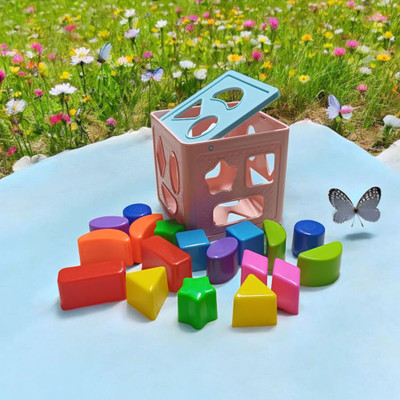 Ruffo Safe & Colorful Shape Sorter Cube(1 Pieces)