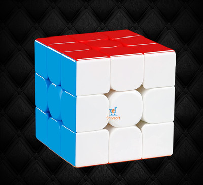 Shivsoft Speed Cube 3x3 High Speed Smooth Mooving Cube -11040(1 Pieces)