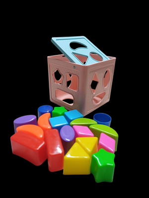 Dorytoys Multi-Shape Block Cube for Toddlers(1 Pieces)
