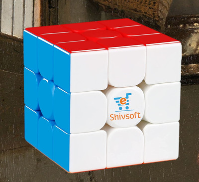Ya Qi Li Speed Cube 3x3 High Speed Smooth Mooving Cube -11066(1 Pieces)