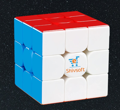 Ya Qi Li Speed Cube 3x3 High Speed Smooth Mooving Cube -11056(1 Pieces)