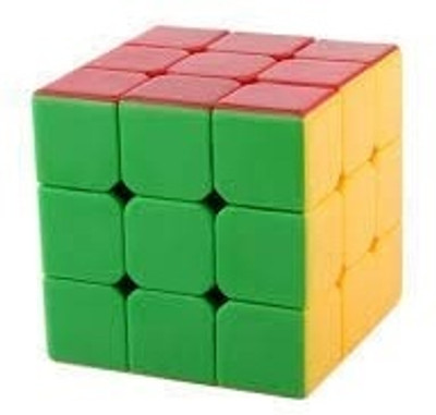 Childgossip Trendy High Speed Sticker Less Magic Puzzle Cube Game for Kids and Adults(1 Pieces)