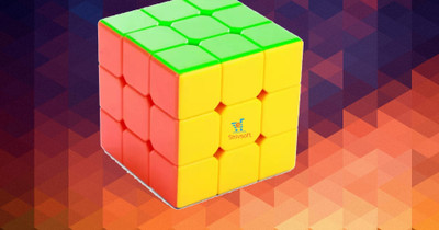 Shivsoft Speed Cube 3x3 High Speed Smooth Mooving Cube -11020(1 Pieces)