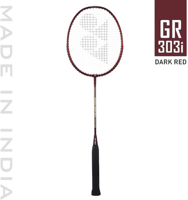 YONEX GR 303i Maroon Strung Badminton Racquet(Pack of: 1, 88 g)