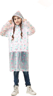 INFISPACE Graphic Print Boys & Girls Raincoat
