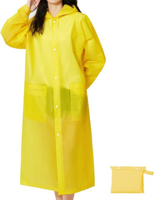 INFISPACE Solid Women Raincoat