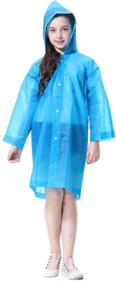 INFISPACE Solid Boys & Girls Raincoat