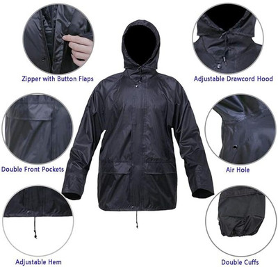 Atipriya Solid Men Rain Suit