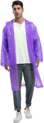 INFISPACE Solid Men Raincoat