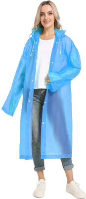 INFISPACE Solid Women Raincoat