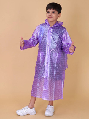 Mars Infiniti Graphic Print Boys Raincoat