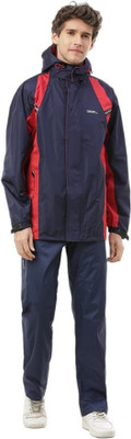 ZEEL Colorblock Men Raincoat