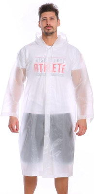 INFISPACE Solid Men Raincoat
