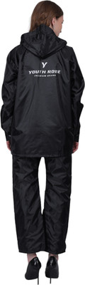 YOUTH ROBE Solid Men Raincoat
