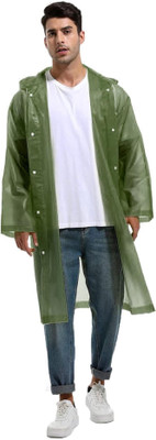 INFISPACE Solid Men Raincoat