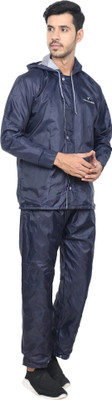 YOUTH ROBE Solid Men Raincoat