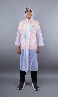 KETKAR Graphic Print Boys & Girls Raincoat