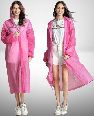 INFISPACE Solid Women Raincoat