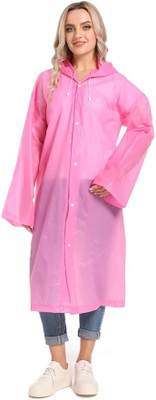 INFISPACE Solid Women Raincoat