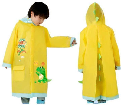 Widerange Self Design Unisex Raincoat