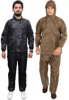 Tritika Solid Men & Women Raincoat