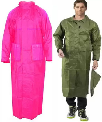 Tritika Solid Women Raincoat