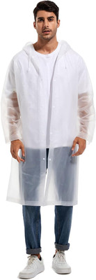 INFISPACE Solid Men Raincoat